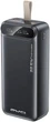 Зовнішній акумулятор Power bank Awei PA12 30000mAh PD22,5W швидка зарядка Чорний - зображення 1
