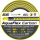 Шланг садовий 2Е AquaFlex Carbon 1/2" 50м 4 шари 20бар -10…+60°C - изображение 1