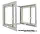 Шафа ZPAS 19", 15U, Z-BOX, з змінними бічними стінками, 600х600 мм, максимально 100кг, сіра - зображення 4