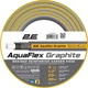 Шланг садовий 2Е AquaFlex Graphite 1/2" 20м 4 шари 20бар -10+50°C - изображение 1