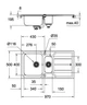 Кухонна мийка Grohe K500 60-S Нержавіюча сталь (31572SD0) - зображення 2