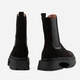 Женские челси высокие LeʼBERDES 00000015189 39 25 см Черные (2000001024867) - изображение 5