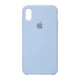 Silicone Case Original for Apple iPhone XS/X (HC) - Lilac - изображение 1
