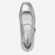 Женские балетки кожаные Calvin Klein 937054615 39.5 Серебристые (1159834241) - изображение 4