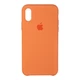 Silicone Case Original for Apple iPhone XS/X (HC) - Papaya - изображение 1