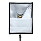 Софтбокс із сотами SB01-A1-70*100, Black - зображення 3