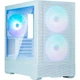 Корпус Zalman P30 AIR, White, Mini Tower, без БЖ, для Micro ATX / Mini ITX, 1xType-C / 1xUSB 3.0, макс. CPU - 181 мм / VGA - 392 мм, 3x140 мм ARGB, бічна панель із загартованого скла - изображение 1