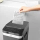 Знищувач документів HP Pro Shred Auto 400MC, A4, 80g х 10 л.,2*12, 53л., P-5 - изображение 8