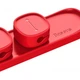 Магнітний органайзер для проводів Baseus Peas Cable Clip ACWDJ-09 (Червоний) - зображення 4