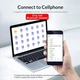 USB Bluetooth адаптер Orico бездротової передавач bluetooth 5.0 для BTA-508-BK (Чорний) - изображение 5