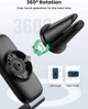 Автодержувач UGreen універсальний 360 градусів Air Vent Mount LP120 (Чорний) - изображение 5