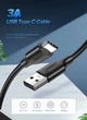 Кабель Ugreen USB 2.0 AM to Type-C US287 60115 (Чорний, 0.5м) - изображение 3