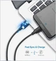Кабель Ugreen USB 2.0 AM to Type-C US287 60115 (Чорний, 0.5м) - изображение 4