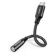 Перехідник USB Type C на 3.5мм Ugreen для навушників, гарнітури AV142 70858 (Чорний) - изображение 2