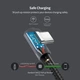 Кутовий кабель Ugreen Angled USB 2.0 A to Type-C US176 20857 (Чорний, 2м) - изображение 10