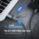 Перехідник-адаптер USB 3.0 до Type-C Ugreen US276 (Темно-сірий) - изображение 5