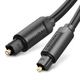 Кабель мультимедійний аудіо оптичний Vention BAEBJ Toslink S/PDIF (Чорний, 5м) - зображення 1