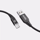 Магнітний кабель USB Type-C PZOZ для заряджання і передачі даних (Чорний, 2м) - зображення 4