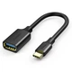 Type-C OTG кабель-адаптер Ugreen US203 30701 (Чорний, 15см) - зображення 1