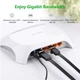 Патч-корд Ugreen NW106 прямий U/FTP (STP) мережевий кабель Ethernet Cat7 11262 (Чорний, 3м, Плоский) - изображение 5