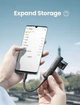 Type-C OTG кабель-адаптер Ugreen US203 30701 (Чорний, 15см) - зображення 8