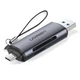 Кардрідер 2- в-1 TF/SD Ugreen CM185 50706 USB & USB-C (Серій) - изображение 1