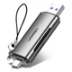 Кардрідер 2- в-1 TF/SD Ugreen CM185 50706 USB & USB-C (Серій) - изображение 2