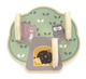Zabawka drewniana Viga PolarB Drzewo edukacyjne Peek-a-boo 44088 (6971608440885) - obraz 4