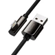 Кабель Lightning Baseus Legend Series Elbow CALCS-A01 (Чорний, 1м, 2.4A) - изображение 3
