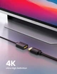 Перехідник UGreen Micro HDMI to HDMI Female Adapter Cable 20134 (Чорний, 22см) - изображение 6
