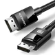 Мультимедійний Display Port кабель V1.4 Ugreen DP114 8K@60Hz 4K@144Hz 80390 (Чорний, 1м) - изображение 1