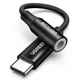 Перехідник USB Type C на 3.5 мм Ugreen для навушників c DAC chip AV161 25836 (Чорний) - зображення 1