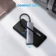 Багатопортовий хаб Ugreen CM136 5-in-1 HUB Adapter 50209 (Сірий, Type-C to 3xUSB 3.0/PD/4K HDMI) - изображение 6