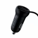 FM трансмітер модулятор Baseus S-16 Bluetooth FM Launcher 2 USB CCTM-E01 (Чорний) - зображення 4