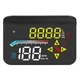 Проекційний дисплей авто GEYIREN HUD M21 OBD2 GPS (Чорний) - зображення 2