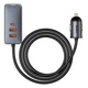 Автомобільний зарядний пристрій Baseus Share Together PPS multi-port 120W CCBT-A0G (сіре) - изображение 2