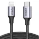 Кабель Ugreen Type-C Male to Lightning Male 3A US304 60759 (Чорний, 1м) - зображення 1
