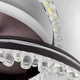 LED світильник coffee на 3 кільця з хромованою смужкою d30 см Line.FA 55063/3С RGB CF+CR - зображення 9
