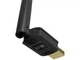 Адаптер бездротової Wi-Fi USB Wifi Edup 802.11n 150Mbps з зовнішньою поворотною антеною (Чорний) - изображение 4