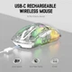Игровая мышь ATTACK SHARK X2 Pro с RGB-подсветкой (White) - изображение 5