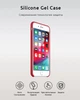 Silicone Case Original for Apple iPhone SE 2022/2020/8/7 (HC) - Red Raspberry - изображение 2