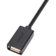 Type-C OTG кабель-адаптер Ugreen US154 30175 (Чорний, 15см) - зображення 5