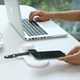 Бездротова зарядка Baseus Wireless Smart Charger 3 в 1 WX3IN1-01 (Чорна) - изображение 7