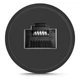 Захисний Ethernet-адаптер від грози Ugreen RJ45 NW116 30837 (Чорний) - зображення 4