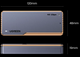 Зовнішня кишеня UGREEN CM642 40 Gbps M.2 NVMe SSD to USB4 SSD Case - зображення 6