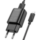 Мережевий зарядний пристрій з кабелем HOCO C134A Solid single-port charger set (Micro) (EU) Black (6942007621335) - зображення 4
