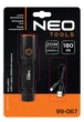 Ліхтар ручний акумуляторний Neo Tools, 2200мА•год, 2000лм, 20Вт, 5 функцій освітлення, алюмінієвий, магнітна основа, IPX6 - изображение 15