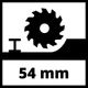 Пила дискова акумуляторна Einhell TE-CS 18/165-1LI - Solo PXC 18В 165х20 мм 2.6кг без АКБ та ЗП - изображение 12
