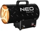 Теплова гармата газова Neo Tools, 15кВт, 150м кв, 580м куб/год, чорний - зображення 1