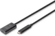Подовжувач DIGITUS USB 3.2 Gen2 Active Cable 10G, C/M-C/F, 5м, чорний - зображення 2